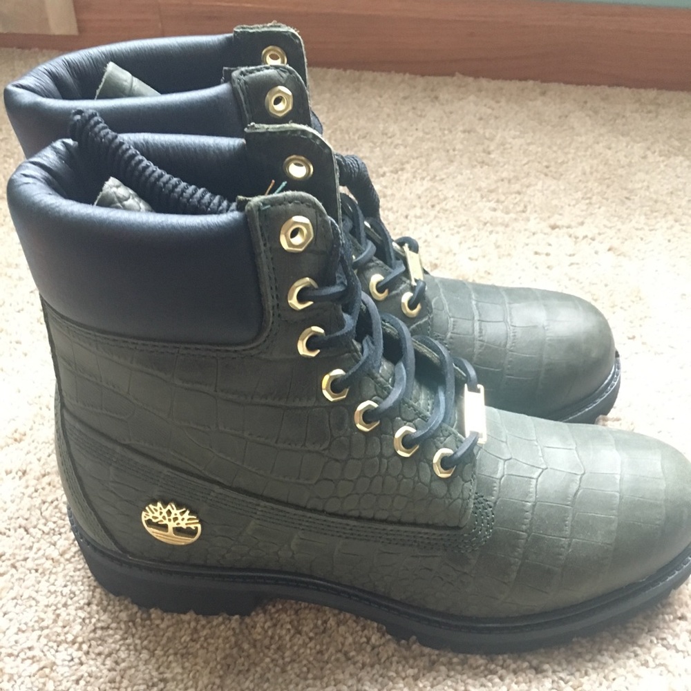 Timberland sample reptile gator green limited 6in